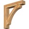 Ekena Millwork Legacy Block Rough Sawn Bracket w/ Offset Brace, Western Red Cedar, 8"W x 42"D x 42"H BKT0806X42X42LEC05RWR - alternate 1